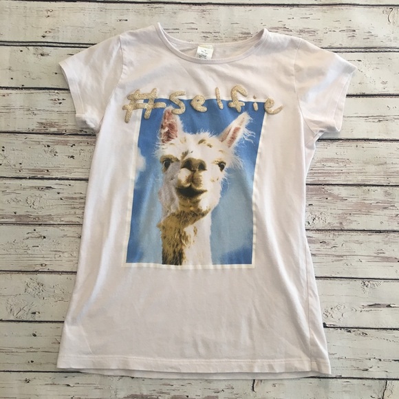 J. Crew Other - J. Crew Crewcuts Llama tshirt
